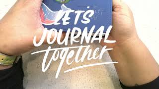 Let's Journal Together - Wanderlust Passport Entry from Iceland