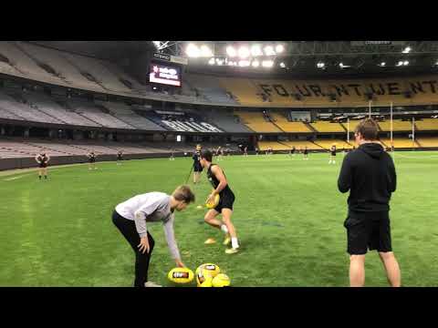 South’s Hayden Sampson - Field Kicking AFL Combine