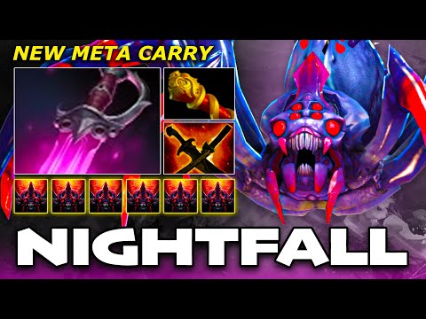 Nightfall BROODMOTHER [A-Tier CARRY 7.35d] - Full Match Dota Class