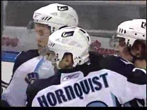 Nick Spaling scores a goal off the far post vs. Quad City 12/26