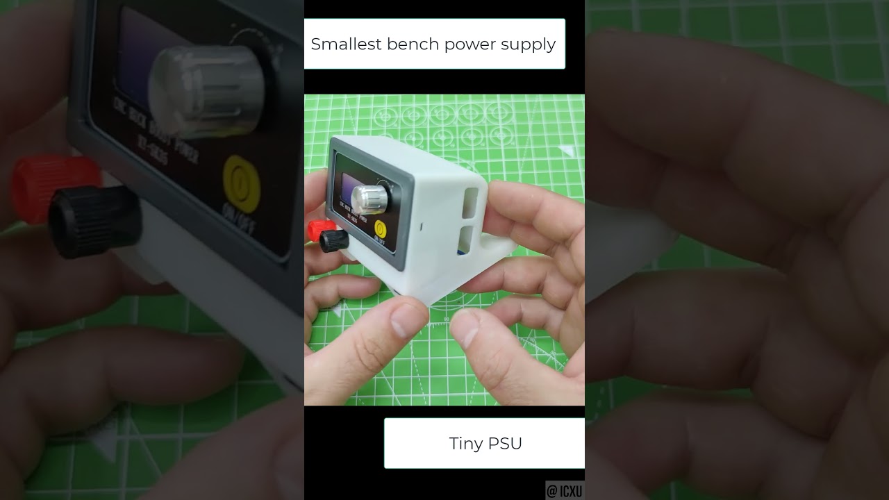 The Tiny Bench Power Supply  - Small PSU, Battery Powered