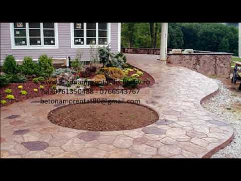 Beton Amprentat Govodarva - Mehedinti Tel.0761350488 -0766543767