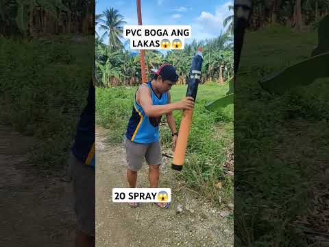PVC BOGA ANG LAKAS PALA!😱😱 #boga #lantaka #fyp #paputok