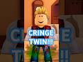 My Twin Is CRINGE Roblox Shaneplays