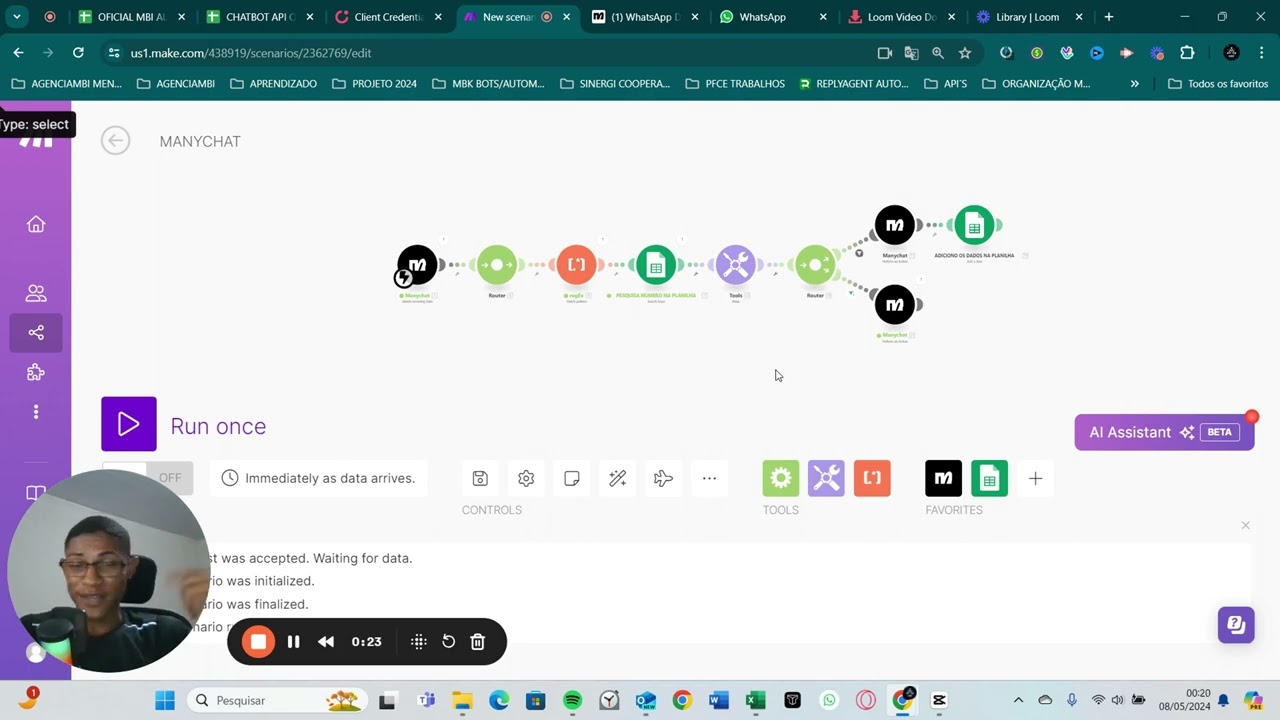 Chatbot WhatsApp com MANYCHAT e API Oficial 2024: Crie o Seu Passo a Passo