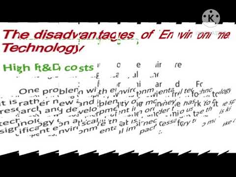 What is Environmental Technology?