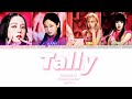 (FULL LYRICS ) Tally- blackpink (color coded)