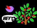 Hey Bear Sensory - Classical Music - Tree Seasons - Colourful and Relaxing Animation
