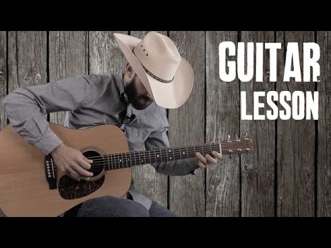 How to Play Country Bluegrass Licks over "Cripple Creek" Chord Progression - Beginner Guitar Lesson