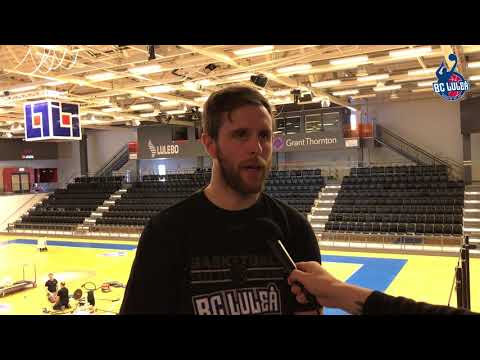 Lagkapten Tim Kearney inför kvartsfinal 2 vs. Jämtland Basket