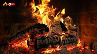 [ASMR] Original Crackling Fire Sound 🔥 Traditional Fireplace for Intense Focus