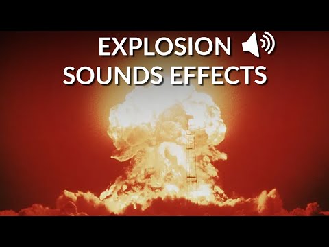 Explosion sound effects (Top 10 sound effect)