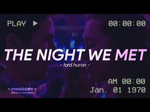 Lord Huron - The Night We Met (13 Reasons Why) (WhatsApp Status)