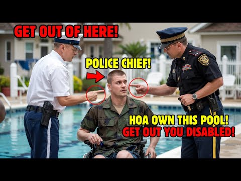 HOA Denied a Disabled Marine Pool Access and Humiliated Him — Unaware I’m the Police Chief!