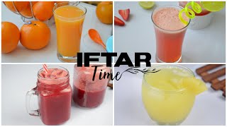 4 Quick Fruity Drinks For Iftar by (YES I CAN COOK)