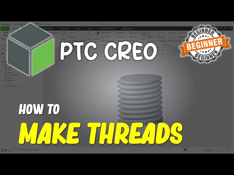Creo How To Make Threads