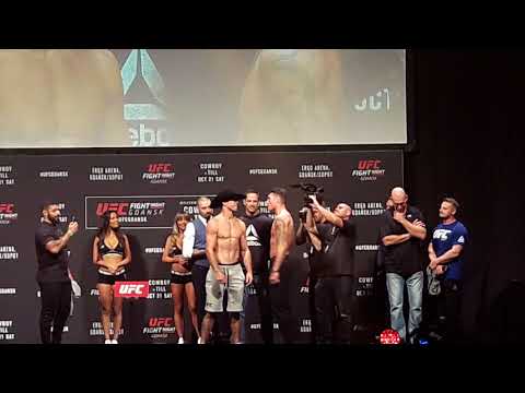 UFC Fight Night 118 Weigh-in : DONALD CERRONE - DARREN TILL + Lechia Gdańsk "awantura"