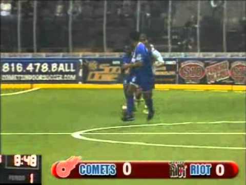 Bato Radoncic Goal for Chicago Riot vs. Missouri Comets, 12-19-10, MISL