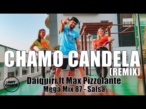 CHAMO CANDELA REMIX - Mega Mix 87 - Zumba - Salsa Guaguanco  l Coreografia l Cia Art Dance