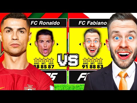FC Ronaldo vs FC Fabiano in FC 25! 👀🚀