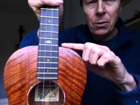 Baritone ukulele by Chris Perkins