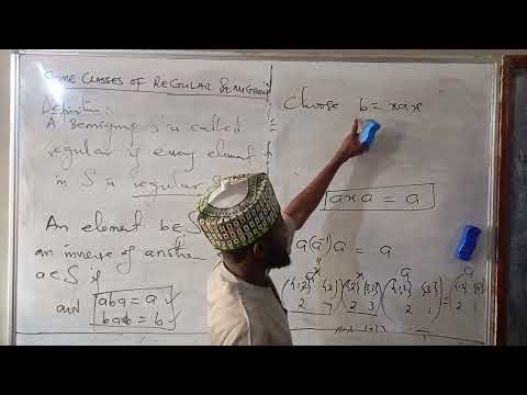 Definition of some classes of regular semigroup 