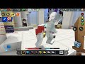 A normal game of bedwars in bmgo A normal game of bedwars in bmgo