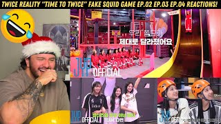 TWICE REALITY TIME TO TWICE FAKE SQUID GAME EP.02 EP.03 EP.04 Reactions!