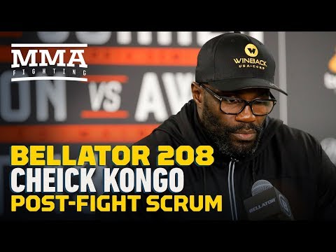 Bellator 208: Cheick Kongo Post-Fight Press Conference - MMA Fighting