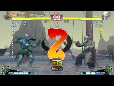 GatotyuZero (Gen) vs Smokeless Dead (Dhalsim) - AE 2012 Matches *720p*