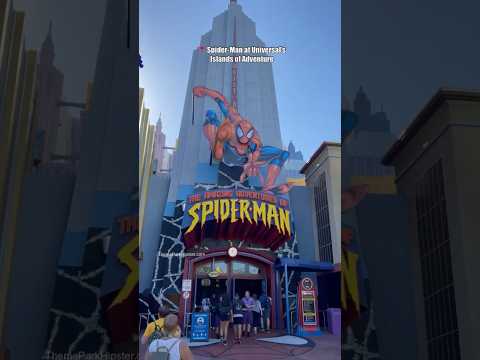 The MOST FUN Theme Park Ride 🤩 Spider-man at Universal Islands of Adventure