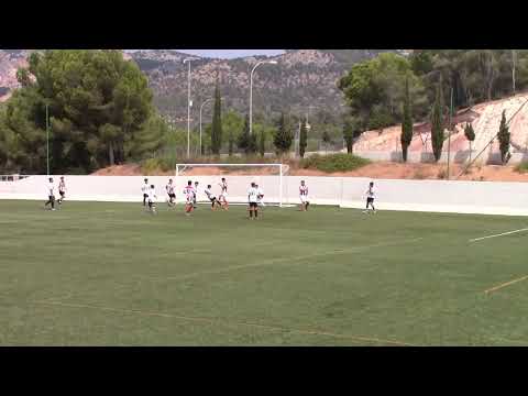 Gol Pedro Matas.  Paguera 0 - UD Pla de na Tesa 8. Cadetes Amistoso 18/19