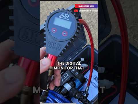 Getting ready to reinflate my tires with the ARB Single Engine Portable Air Compressor - Part 4.