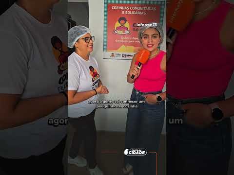 Veja como funciona a Cozinha Solidária, inaugurada no último mês em Gandu