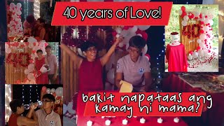Vlog #10 | 40th wedding anniversary surprise for our parents | George Estepa