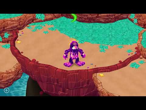 Purple Prismatic Mammott (Party Island) - Animation