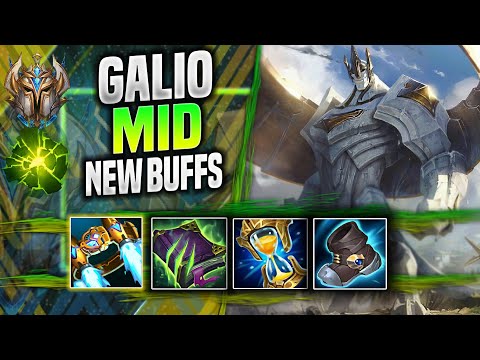 KOREAN CHALLENGER PLAYS GALIO MID WITH NEW BUFFS! - Challenger Plays Galio MID vs Twisted Fate! |
