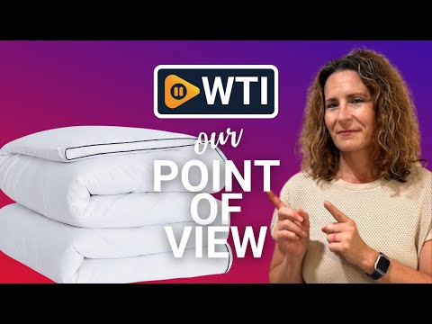 Fluffy Duvet Insert King - Lightweight Cooling Bedding Comforter King Size White - WTI product video review