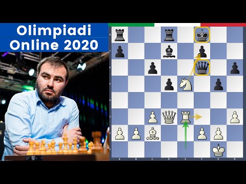 La Geometria Che Spaventa! - Mamedyarov - Ivanchuk |  Olimpiadi di Scacchi Online 2020