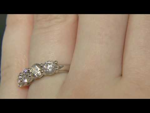 2.02ct Four Stone Diamond Eternity Ring MD021