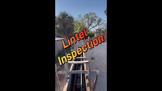 Lintel Inspection