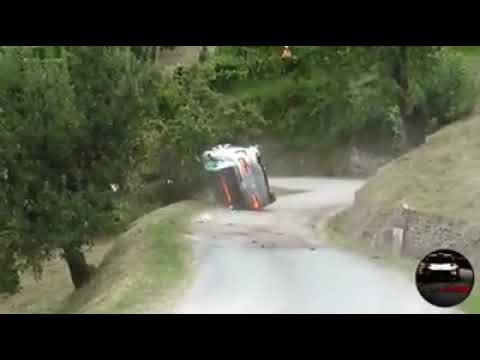 Rally del moscato 2018 crash audi apripista da dietro... I full led si vedono? 🤔😂