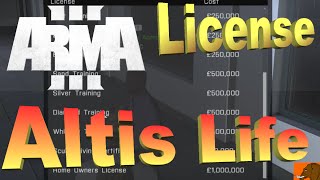 Arma 3 altis life fishing license