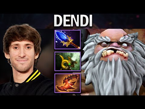 DENDI PUDGE WITH AGHANIMS AND OVERWHELMING BLINK - DOTA 2 7.28 GAMEPLAY