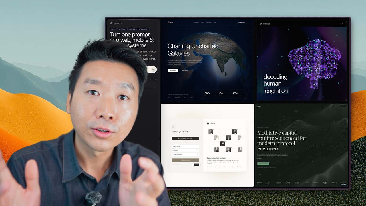 Next-level landing pages using DESIGN.md and Gemini 3.1 Pro
