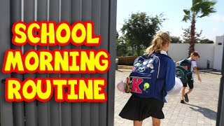 SCHOOL MORNING ROUTINE!!! SIS vs BRO