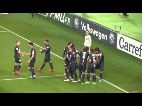 PSG / FC Nantes 11.02.2015 : 2-0 (1/8 CdF) 5/6 : But de Cavani