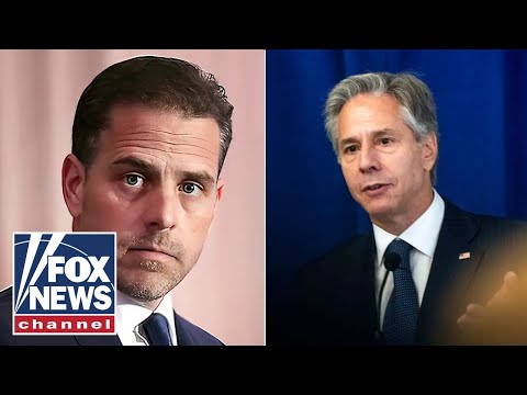 What are Hunter and Blinken talking about?