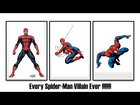 Every Spider-Man Villain Ever In Less Than 5 minutes