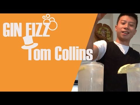 Gin Fizz vs Tom Collins - Battle of Two Gin Cocktails
